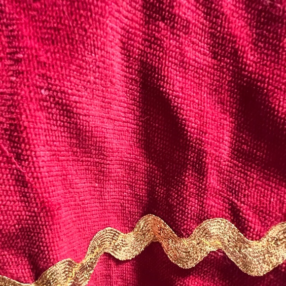 VINTAGE 1970’s Handmade Corduroy Corset Skirt - Picture 4 of 4